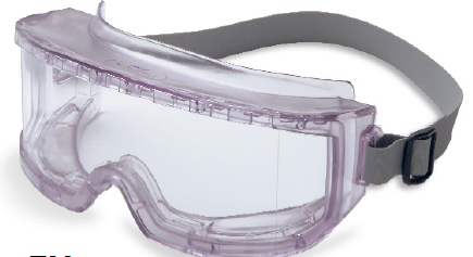 Uvex Futura 9301 Goggle, Clear Lens, EA